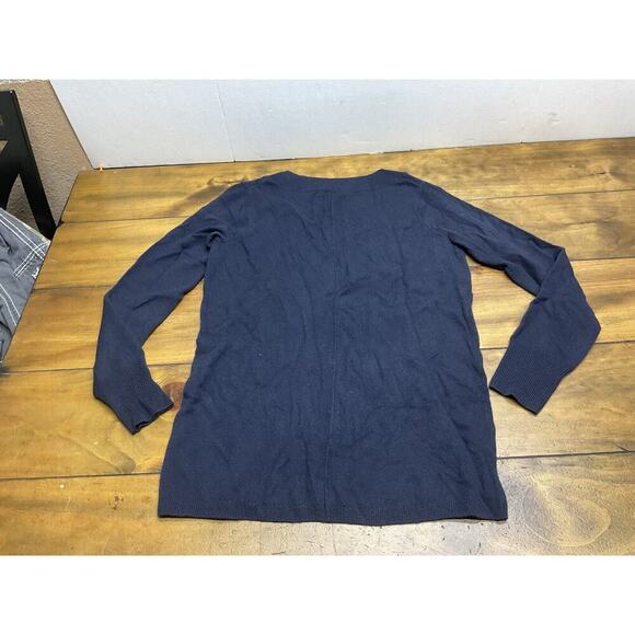 Club Monaco Black V Neck Pullover Cashmere Sweater Womens Size Medium - Picture 10 of 10